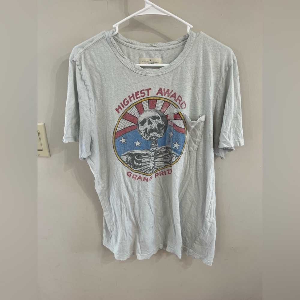 Imogene + Willie highest award short  Sleeve tee
